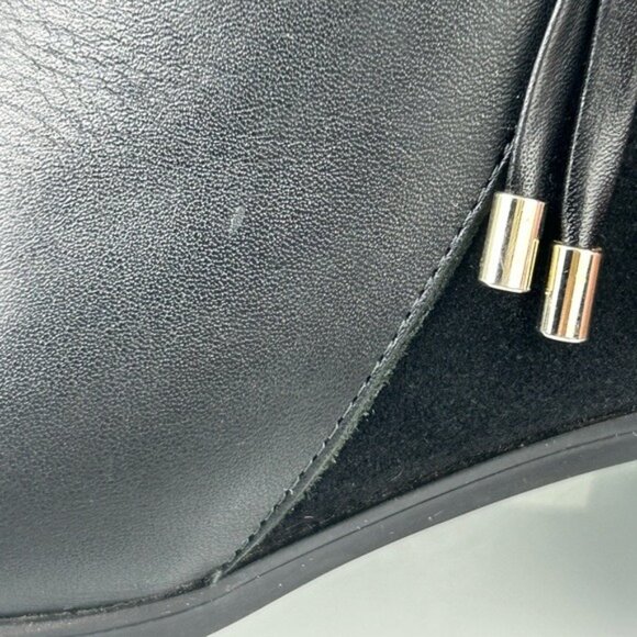 Pikolinos Sz 38 (U.S. 7.5-8) Black Leather Ankle Boots Made in Spain - Picture 15 of 16